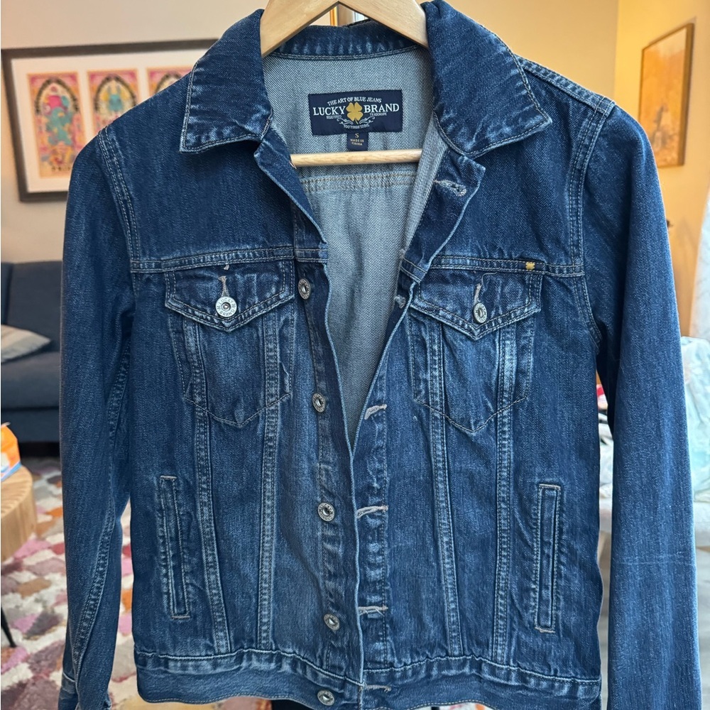 Lucky Brand Blue Denim Jacket - Picture 4 of 7